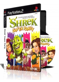 Shrek Super Party با کاور کامل و چاپ روی دیسک